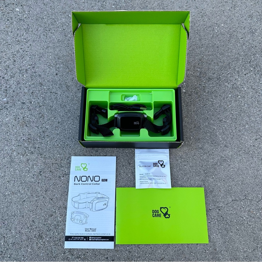 Dog Bark Collar with Intelligent Bark Control, Vibration, Effective Sound, etc